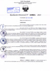 Vista preliminar de documento Resolución Directoral. Nº 0521 - 2023