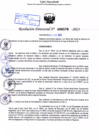 Vista preliminar de documento Resolución Directoral. Nº 0576 - 2023 