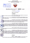 Vista preliminar de documento Resolución Directoral. Nº 0551 - 2023 