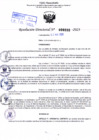 Vista preliminar de documento Resolución Directoral. Nº 0555 - 2023 