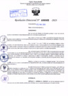 Vista preliminar de documento Resolución Directoral. Nº 0562 - 2023
