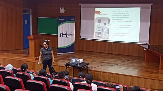INEN fortalece capacidades de profesionales de la salud del hospital regional de Moquegua