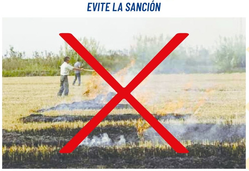 Agricultores Irresponsables Serán Sancionados.