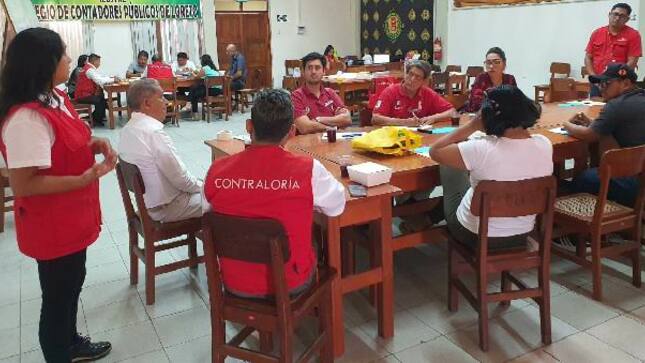Contraloría y sociedad civil de Loreto identifican casos para la planificación y ejecución de servicios de control