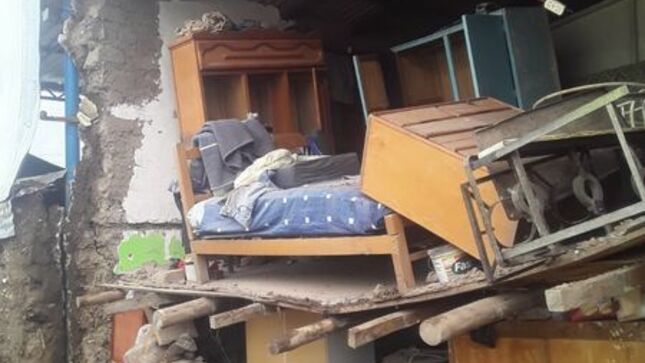 Reconocimiento los daños y empadronamiento a la familias damnificadas por las intensas lluvias