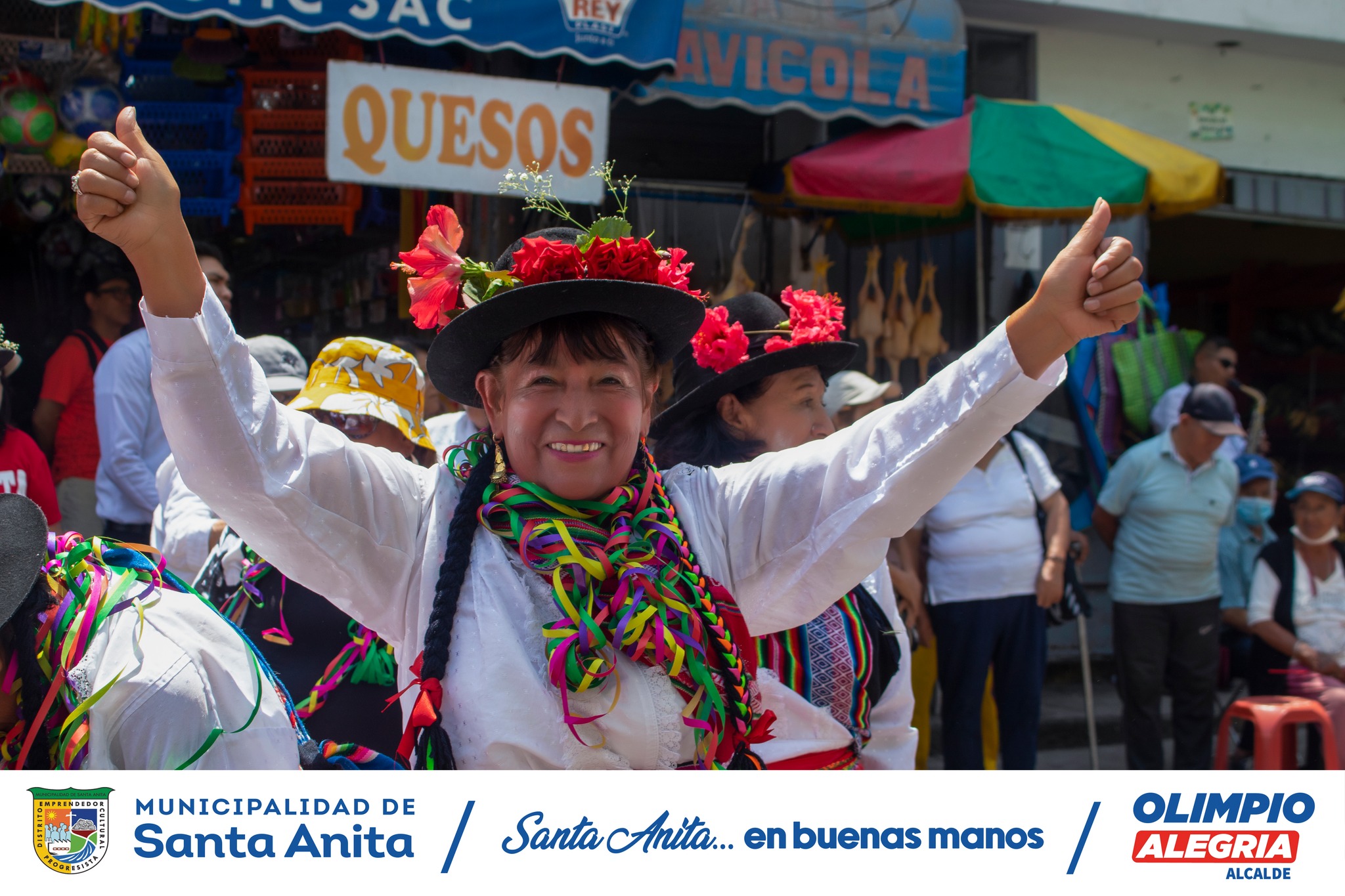 Con el fin de mejorar su calidad de vida e integrarlos al desarrollo social, se llevo a cabo la exhibición de los trabajos de manualidades del Adulto Mayor y Omaped, realizado en el Mercado Lampa de Oro.
#santaanitaenbuenasmanos
#Olimpioalegria