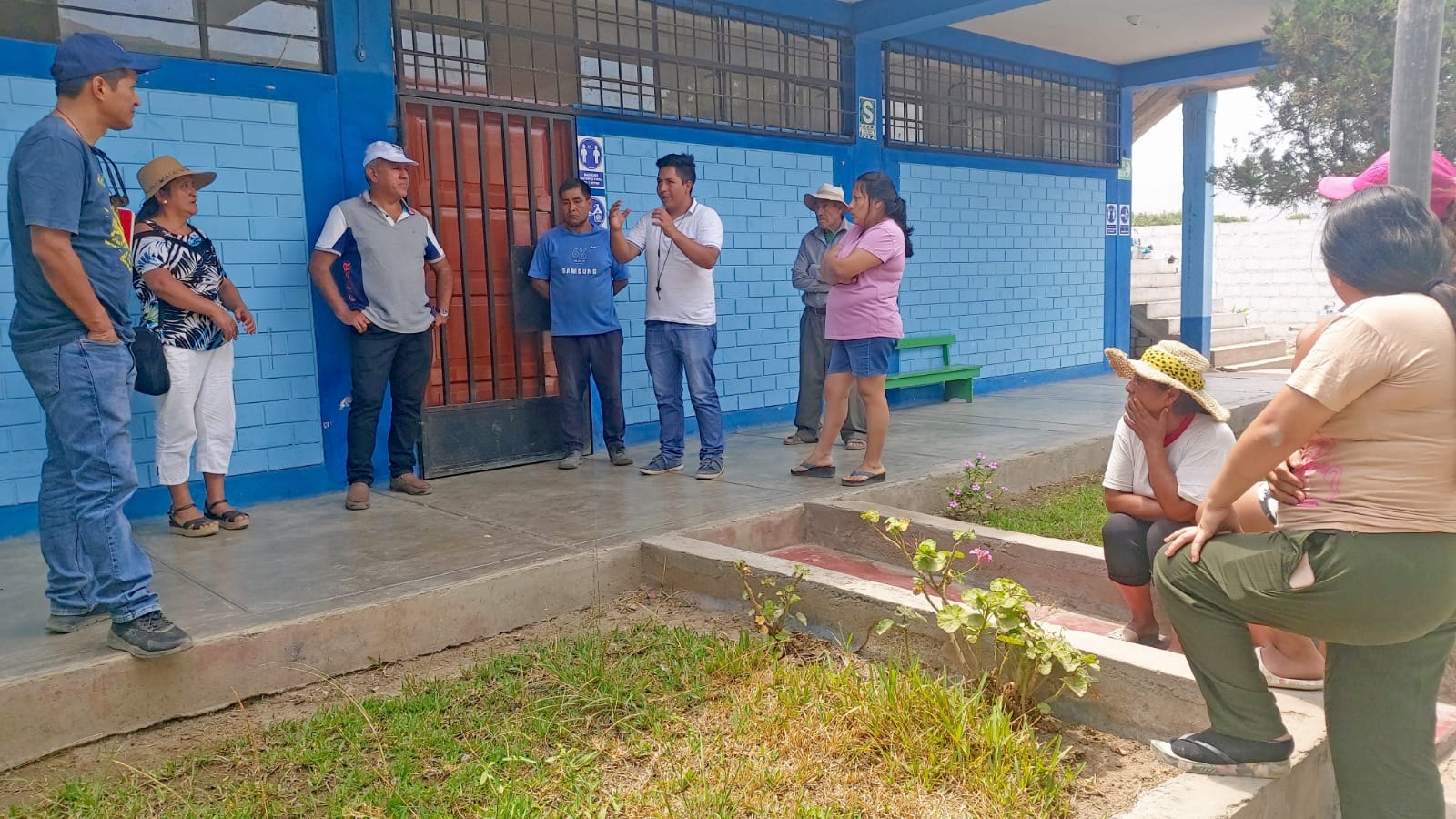 Alcalde Fernando Cárdenas visitó el Centro Poblado "La Esperanza Central"