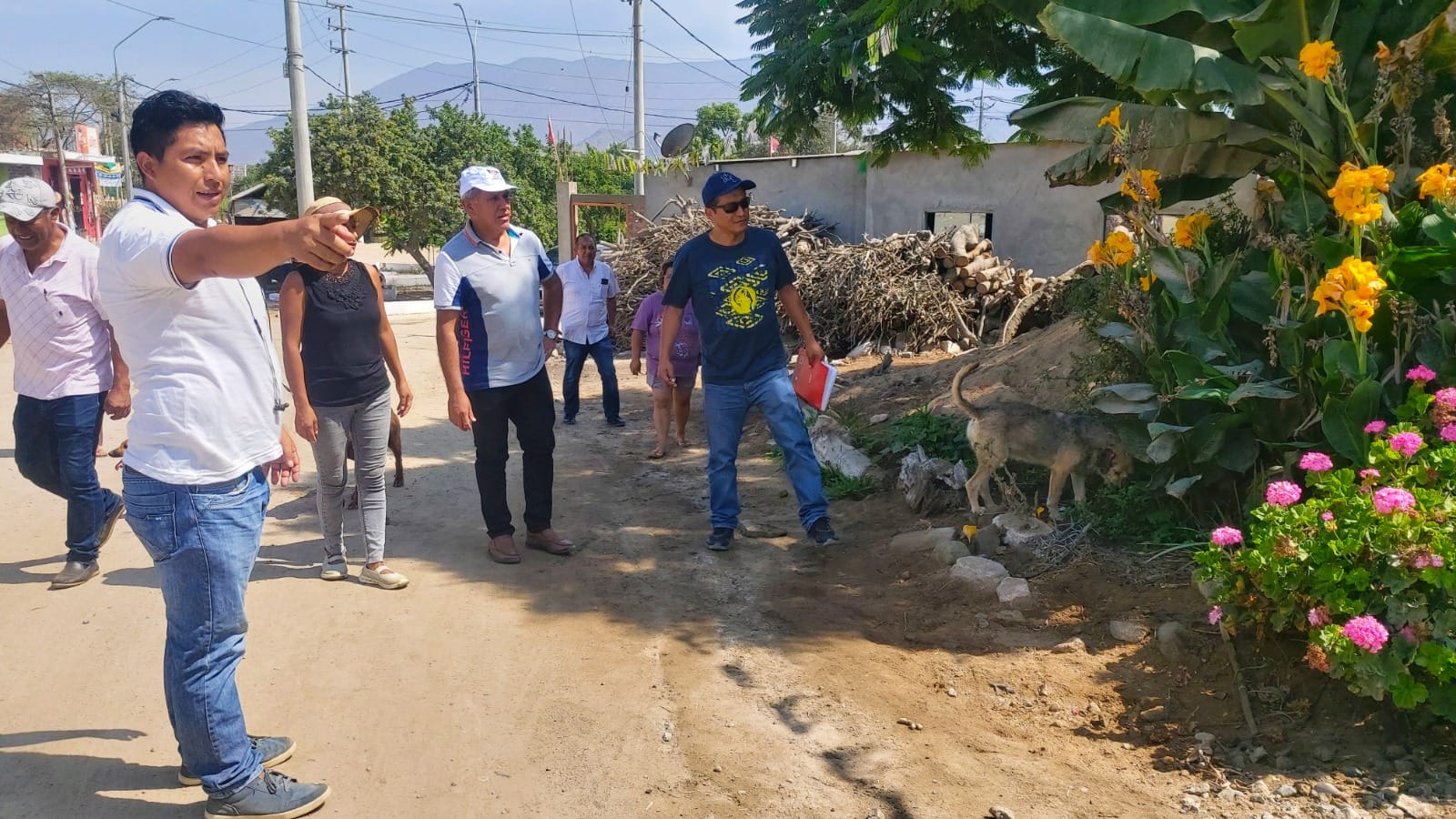 Alcalde Fernando Cárdenas visitó el Centro Poblado "La Esperanza Central"