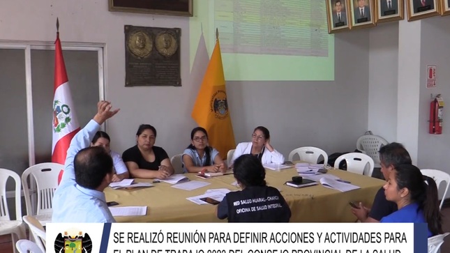 Se realizó reunión para definir acciones y actividades para el Plan de Trabajo 2023 del Consejo Provincial de la Salud