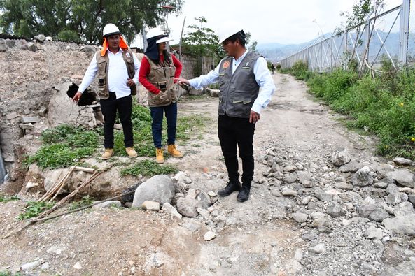 CONTINÚAN LOS TRABAJOS DE PREVENCIÓN POR INTENSAS LLUVIAS.