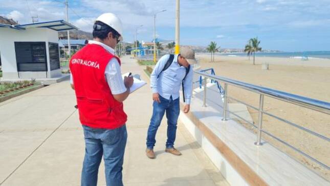 Contraloría detectó que trabajos en malecón de Zorritos incumplen con expediente técnico
