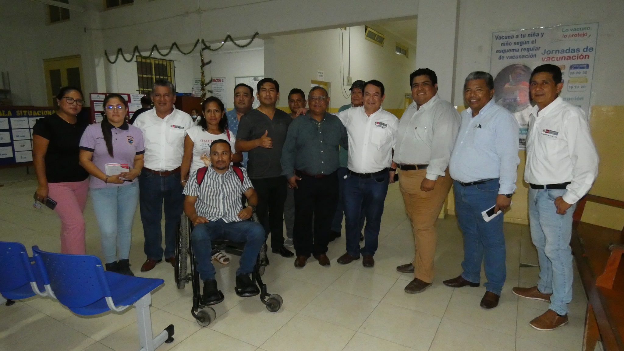 Director de la Sub Region de Salud Luciano Castillo Colonna visitó las instalaciones de la Infraestructura del Establecimiento de Salud
