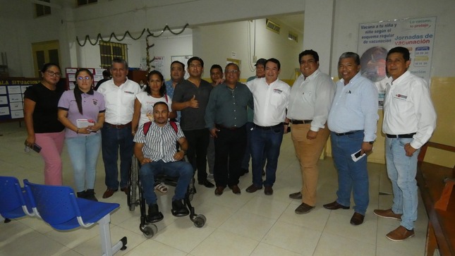 Director de la Sub Region de Salud Luciano Castillo Colonna visitó las instalaciones de la Infraestructura del Establecimiento de Salud