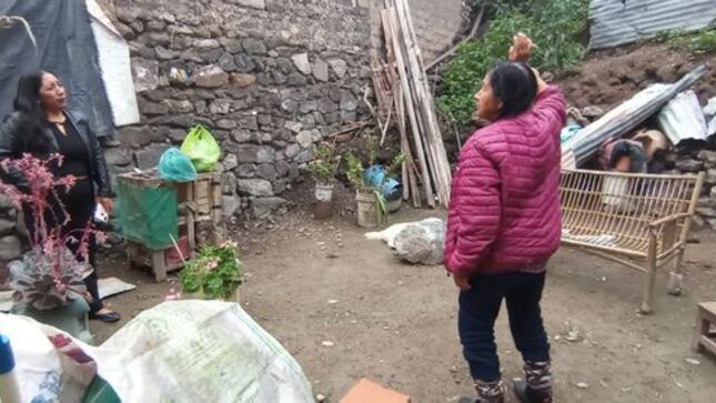 Visita a los Adultos Mayores damnificados por causa de las lluvias