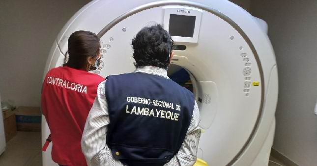 Contraloría advierte riesgos en vida útil de tomógrafo de hospital Las Mercedes de Chiclayo de más de S/ 3 millones