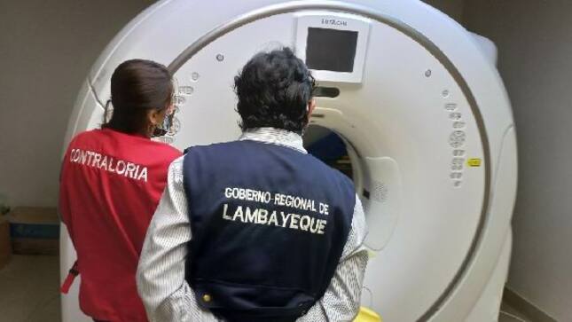 Contraloría advierte riesgos en vida útil de tomógrafo de hospital Las Mercedes de Chiclayo de más de S/ 3 millones