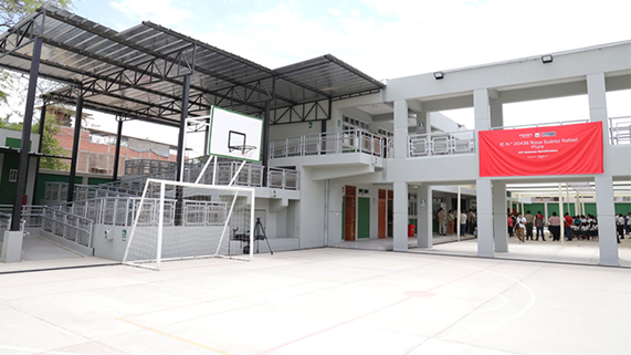 GORE y Minedu inauguran colegio en Urb. Los Tallanes de Piura