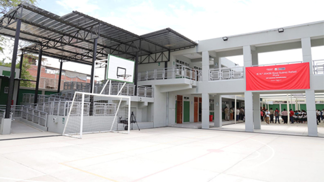 GORE y Minedu inauguran colegio en Urb. Los Tallanes de Piura