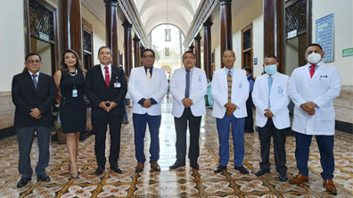 Imagen 1 de Hospital Nacional Dos de Mayo conmemora su 148° aniversario institucional