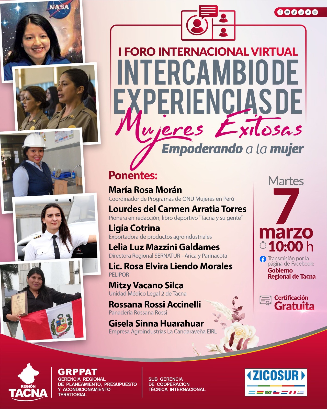 Organizan foro internacional con mujeres exitosas