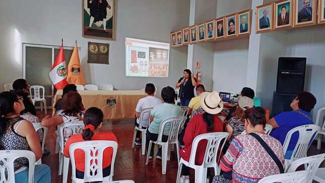 Municipalidad de Huaral realizó taller de capacitación para artesanos locales