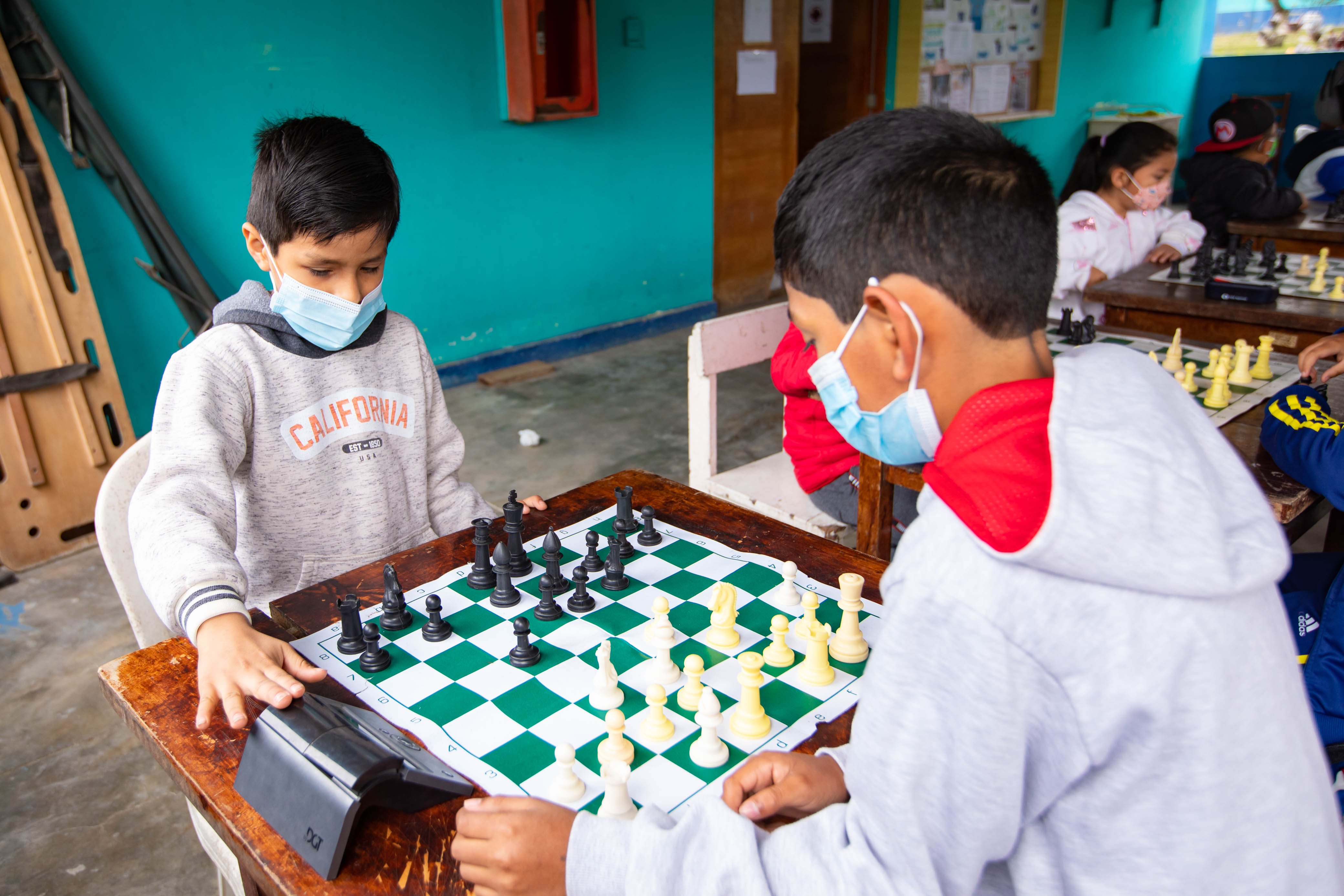 Jugando al ajedrez