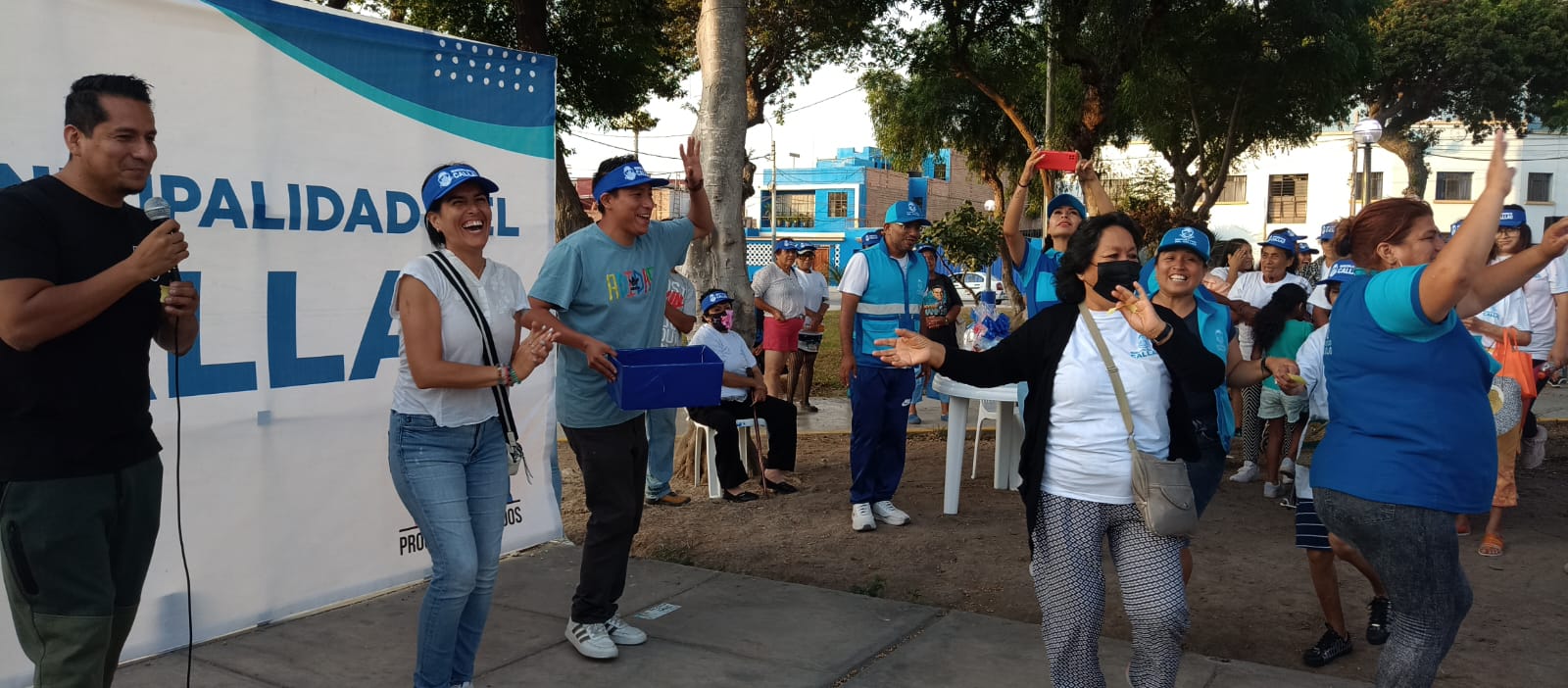 Previo al día de la mujer, se realizó un "baileton" con todas nuestras mujeres empoderadas de la Zona Sur del Callao