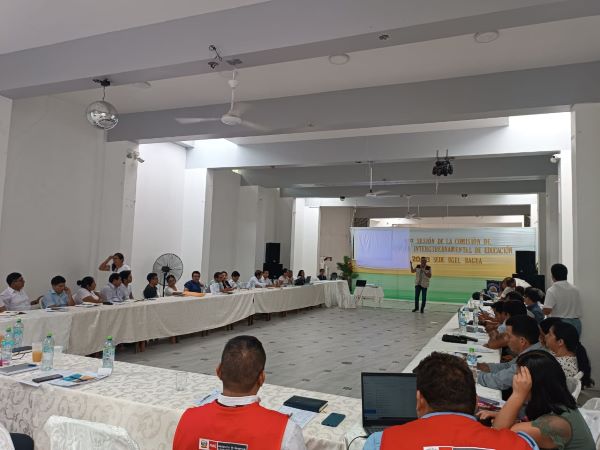 El Indecopi promueve el programa ´Ancestros´ entre las UGEL de Bagua para concientizar a jóvenes a revalorar la cultura de su región