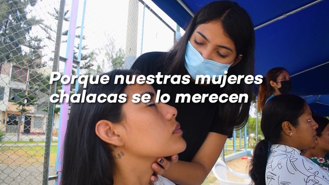Queremos que todas nuestras vecinas del Callao se sientan especiales y hermosas