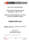 Vista preliminar de documento OMA 018 Lista de Capacidades