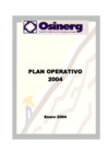 Vista preliminar de documento Plan Operativo Institucional 2004