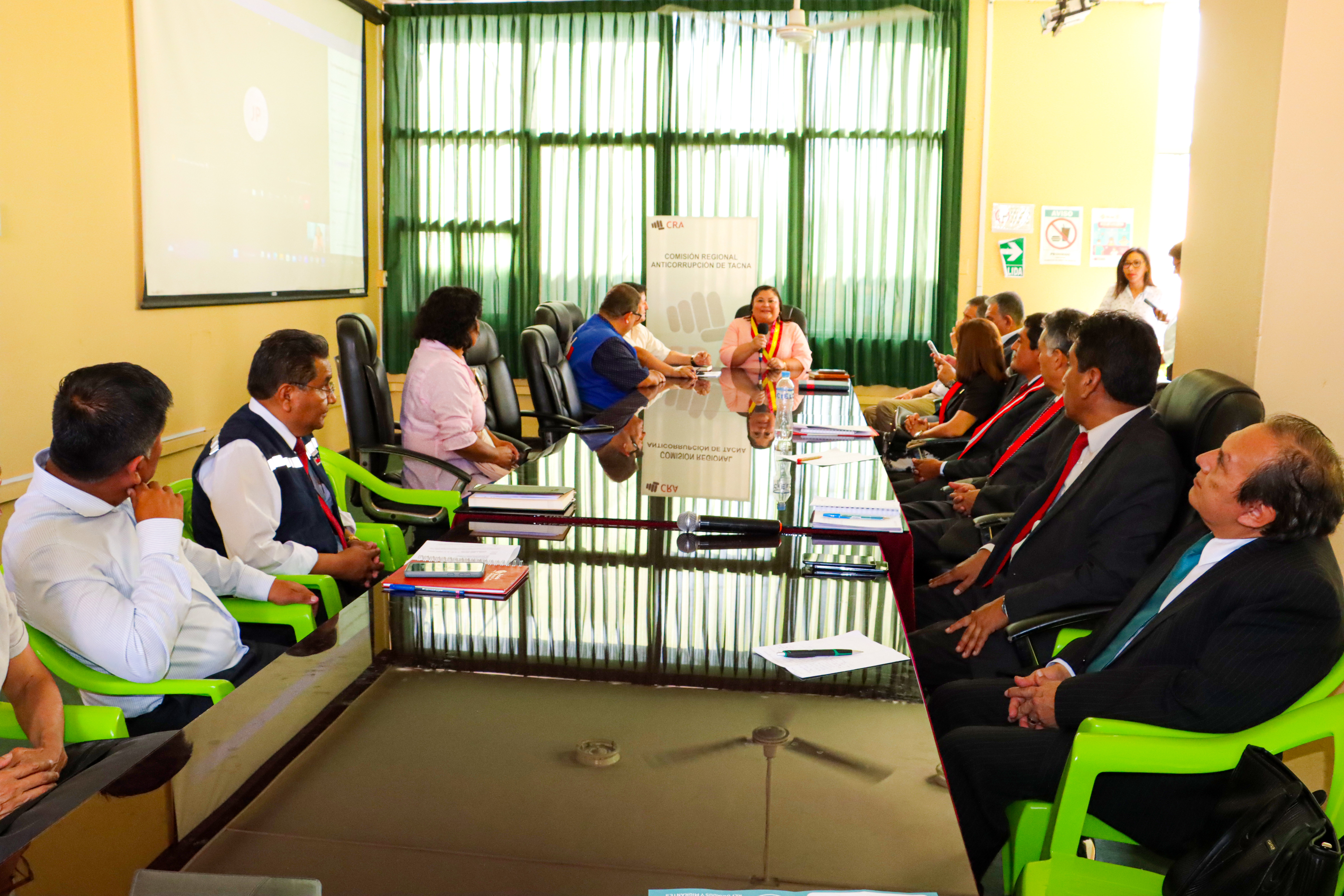 Prefecta regional preside Comisión Regional Anticorrupción de Tacna