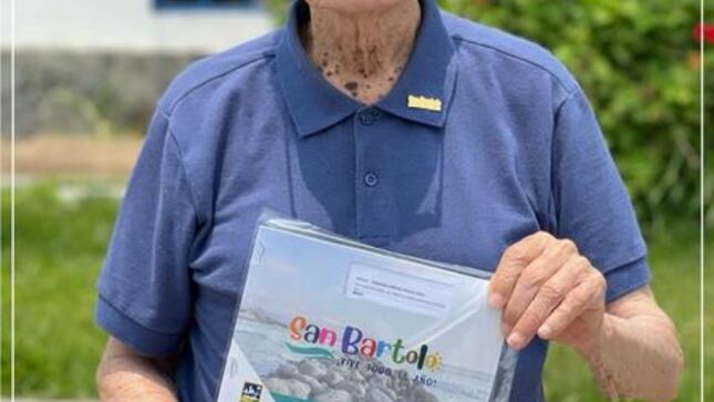 nuestro vecino señor Miguel Fernández Pereyra de 91 años de edad