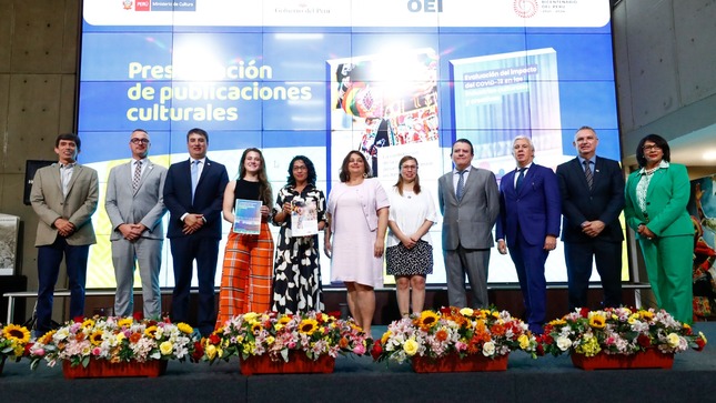 Ministra de Cultura participó de la presentación de publicaciones culturales sobre el impacto de la COVID- 19 en el sector