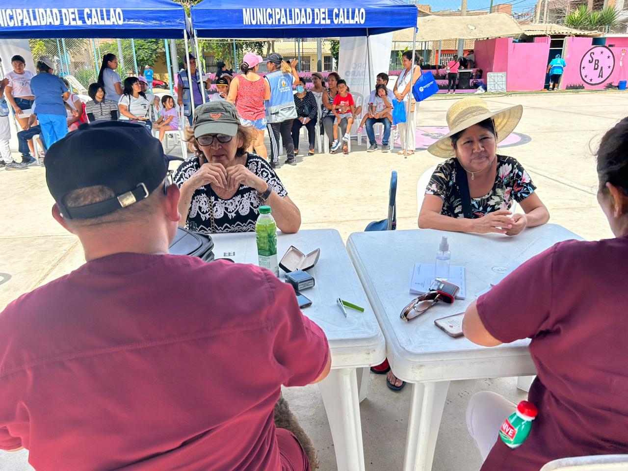 Nuestra gerencia de Salud realizó una gran campaña de salud en la Urbanización Las Fresas