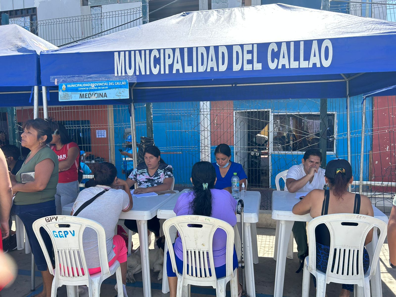 La Municipalidad Provincial del Callao, a través de la Gerencia de Salud realizó una Campaña Médica gratuita en la losa deportiva del A.A.H.H. Puerto Nuevo.
