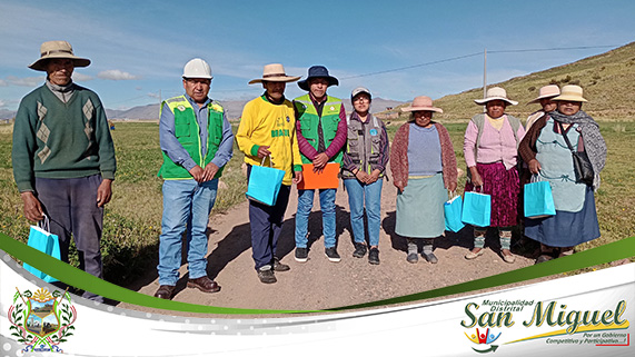 Entrega de Insecticidas y demás Productos, a pobladores del Centro Poblado de Yocará, que fueron afectados por Residuos Sólidos