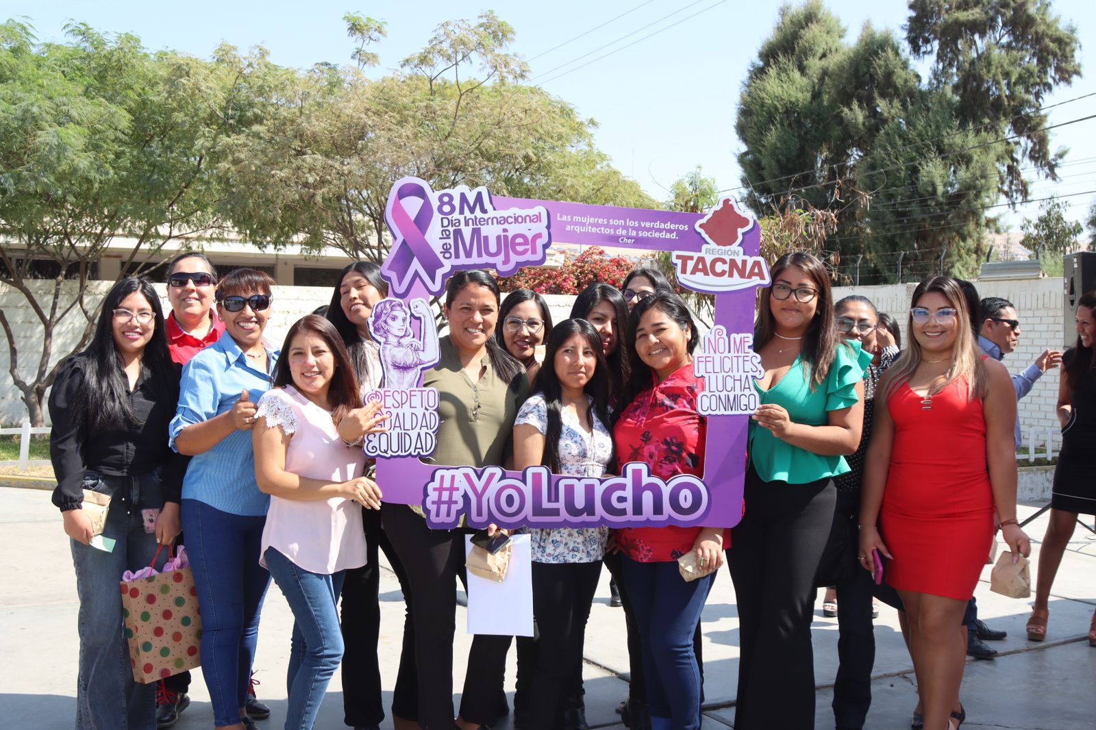 Mujeres del GRT son agasajadas en su día
