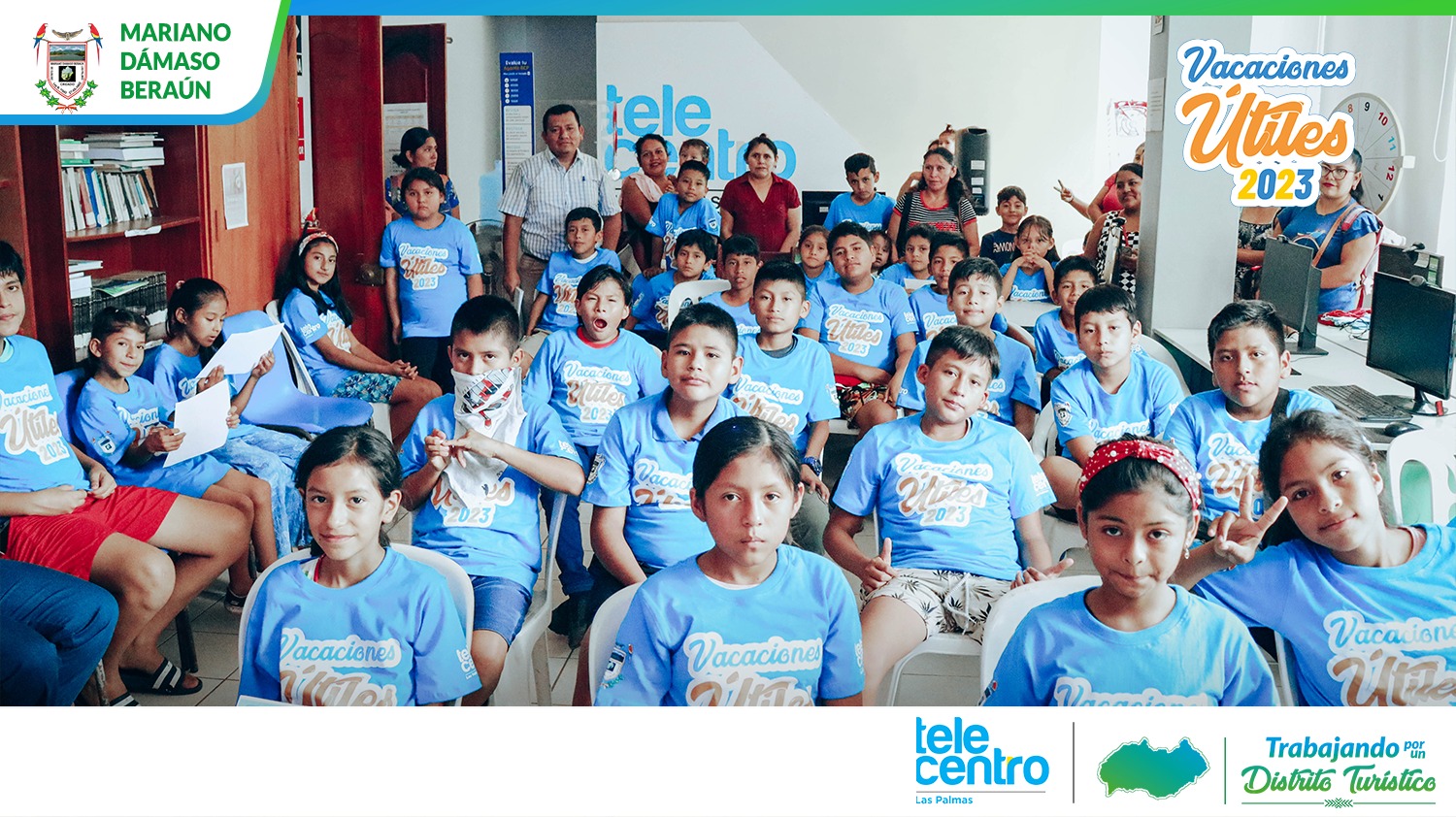 ¡Trabajando por los niños, futuros para el desarrollo de nuestro distrito…!