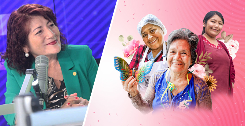 Rosa Vásquez: “Debemos involucrar más a las mujeres en el ámbito político y toma de decisiones”