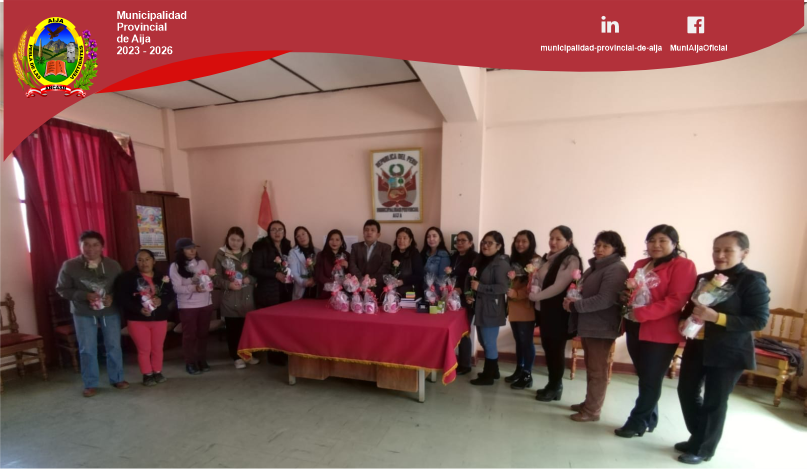 Reconocimiento a Mujeres Trabajadores de la Municipalidad de Aija