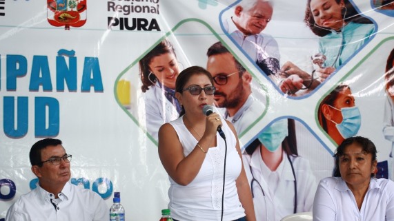 GORE lleva campaña médica a pobladores de Tambogrande 