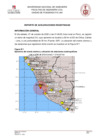 Vista preliminar de documento Informe de sismo del 01.10.22 en Chilca, Cañete - Lima