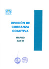 Vista preliminar de documento MAPRO 02.DIV. DE COBRANZA COACTIVA.pdf