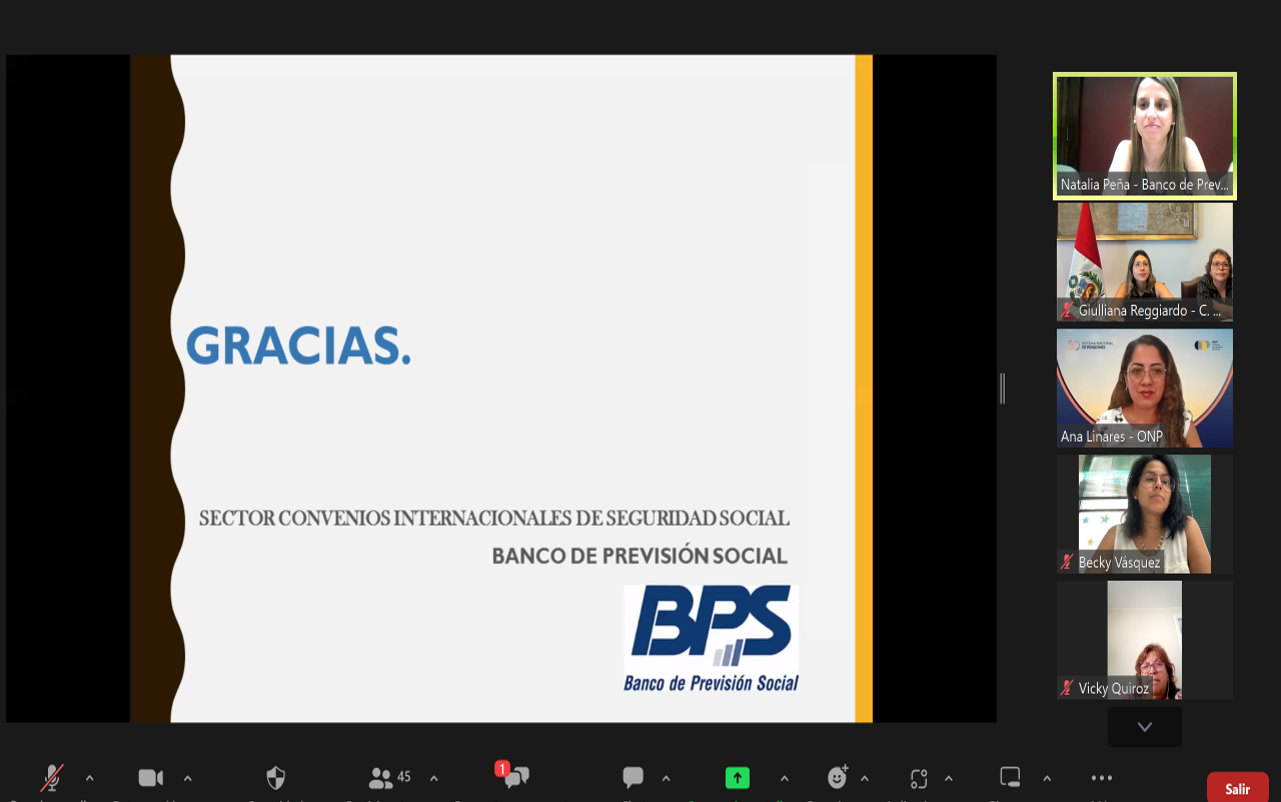 Embajada de Perú en Uruguay y ONP