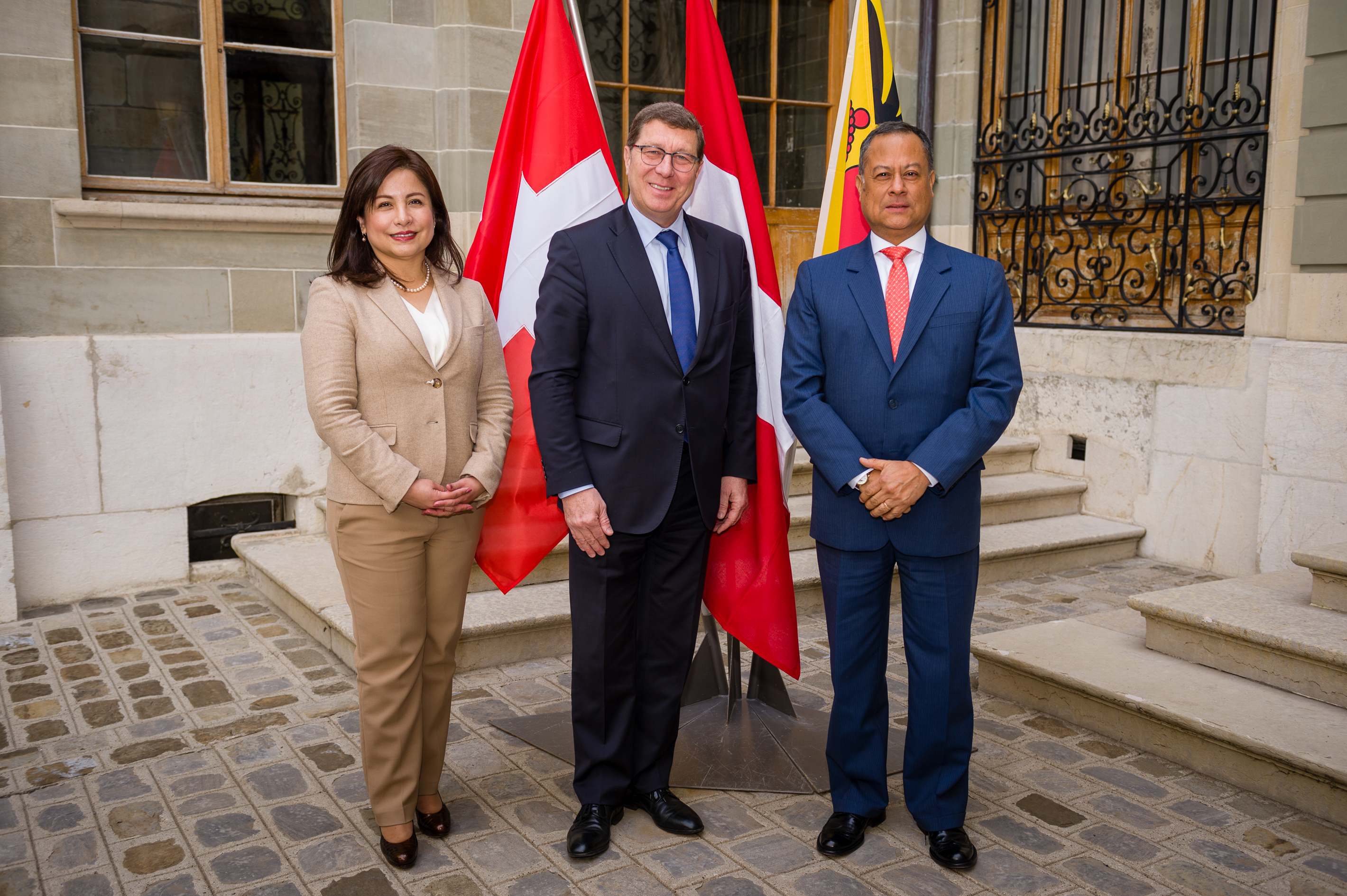Embajador del Perú en Suiza y presidente del Consejo de Estado del Cantón de Ginebra