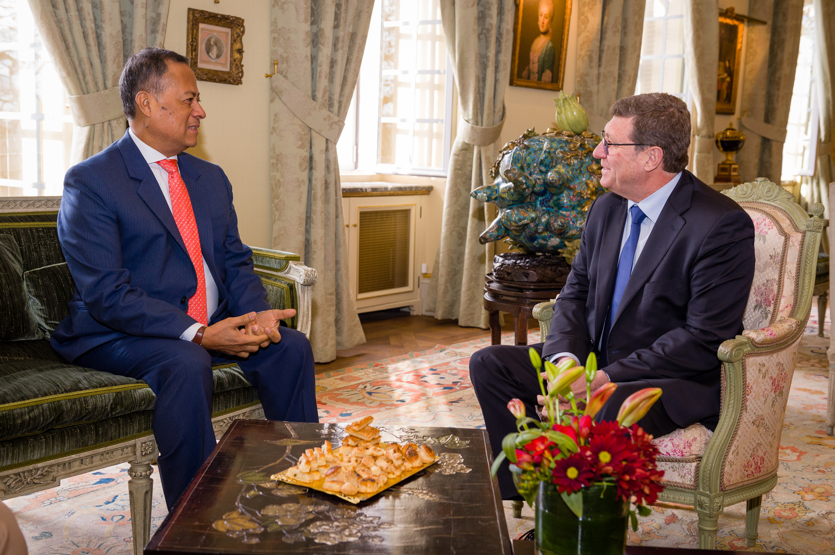 Embajador del Perú en Suiza y presidente del Consejo de Estado del Cantón de Ginebra