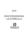 Vista preliminar de documento Acta de Sesión Extraordinaria N° 015-2012-CR/GRL