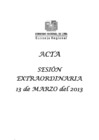 Vista preliminar de documento Acta de Sesión Extraordinaria N° 003-2013-CR/GRL