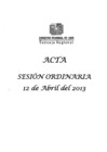 Vista preliminar de documento Acta de Sesión Ordinaria N° 004-2013-CR/GRL